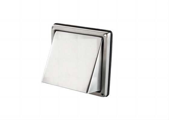 Venta caliente OEM diseño exterior de ventilación de pared lateral con persianas con tubo según el dibujo