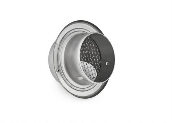 Precio de fábrica extractor de ventilación de la pared salida de ventilación de aire tapa de acero inoxidable 304 cubiertas de ventilación de aire para la pared