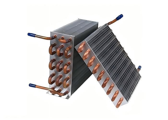 Commercial Refrigerador Repuestos Intercambiador de calor Unidad de cobre Velas hidrófilas bobina evaporadora nevera bobina de refrigeración