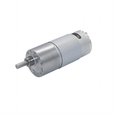 JGB37-555 Motor de engranajes de 12 V de corriente continua con eje de salida de 4 mm para vehículos inteligentes de autoequilibrio