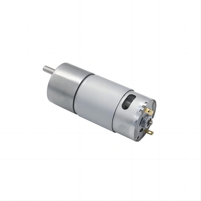 JGB37-555 Motor de engranajes de 12 V de corriente continua con eje de salida de 4 mm para vehículos inteligentes de autoequilibrio