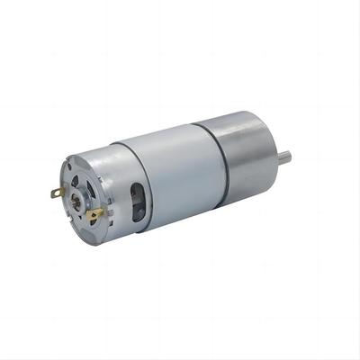 JGB37-555 Motor de engranajes de 12 V de corriente continua con eje de salida de 4 mm para vehículos inteligentes de autoequilibrio