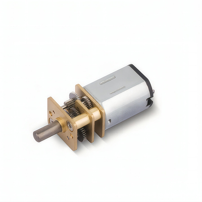 JGA12-N20 Motor de engranajes DC 3V 6V 12V Reducción de engranaje de metal reversible con codificador
