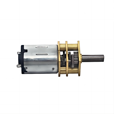 JGA12-N20 Motor de engranajes DC 3V 6V 12V Reducción de engranaje de metal reversible con codificador