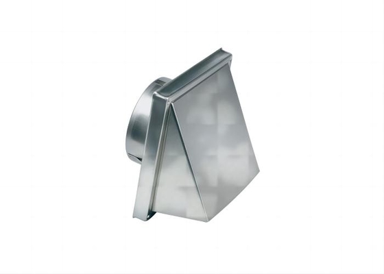 Venta caliente OEM diseño exterior de ventilación de pared lateral con persianas con tubo según el dibujo