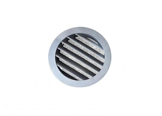 Fábrica final de fundición a presión de pared redonda de aire exterior de aluminio con malla