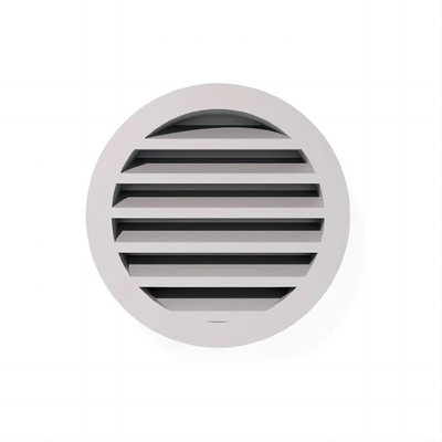 150 mm tapa de ventilación de aire para paredes 6 pulgadas de aluminio extractor redondo ventilador tapa de ventilación parrilla Louvre con malla de ratón