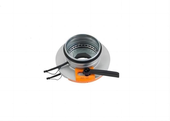 Nuevo diseño 80mm-800mm tamaño completo Iris tipo de conducto amortiguador de control de volumen