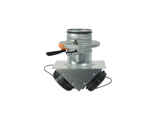 Amplificador de iris ajustable de acero galvanizado con presión de flujo de aire integral