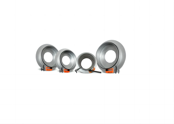 EPDM amortiguador de iris con cuerpo de chapa de acero galvanizado DX53D