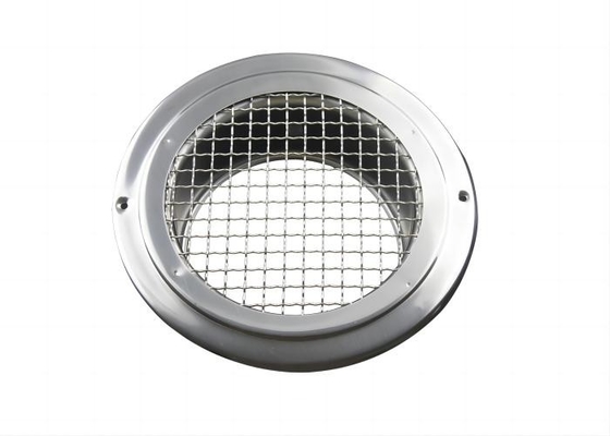 Precio de fábrica extractor de ventilación de la pared salida de ventilación de aire tapa de acero inoxidable 304 cubiertas de ventilación de aire para la pared