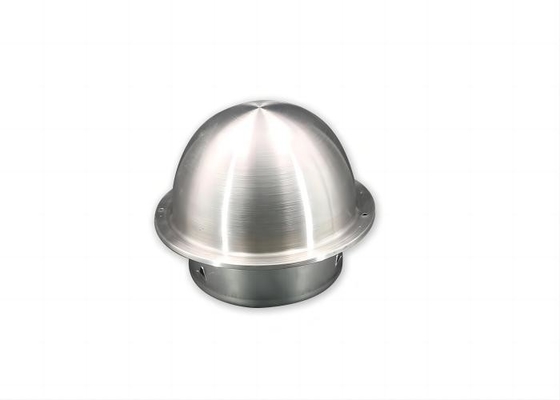 Acero inoxidable barata impermeable de aire redondo de ventilación cubierta de ventilación de techo para HVAC sistema de ventilación de aire acondicionado