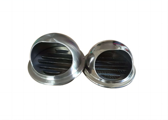 Dispersores universales de acero inoxidable de aleación 304 de metal Inox para montaje en pared o techo con todo tipo de conductos circulares