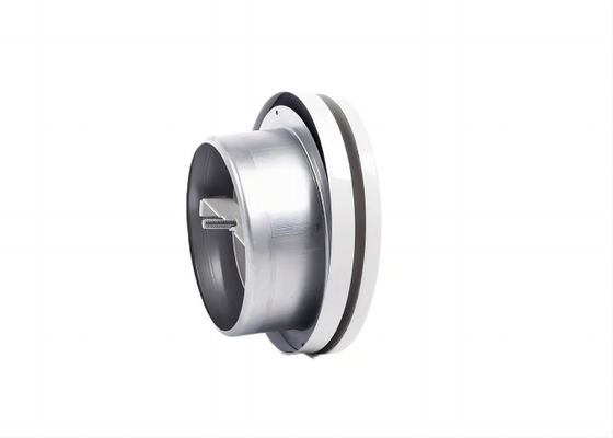 Estilo europeo fácil de instalar ventilador de ventilación circular de metal de suministro de aire difusor ventiladores redondos de aire