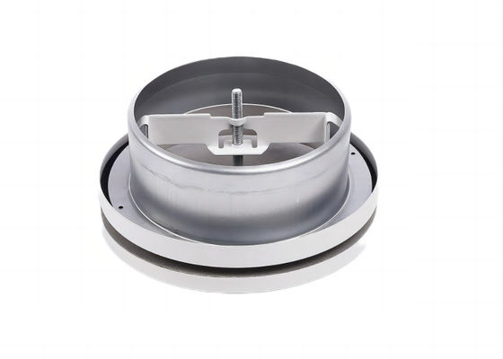 Válvula de suministro del mercado escandinavo Ral9016 Válvulas de aire Ventilación Válvula de aire AVS Válvula de aire de suministro