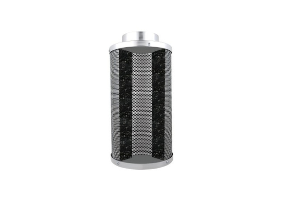 Filtro de carbono activado 200 mm, Filtro de carbono activado para ventiladores de tuberías Filtro de aire Filtro de olor para el aire de escape Caja de cultivo de plantas Reproducción de olor Neutralizante Prefiltro de polvo de cultivo