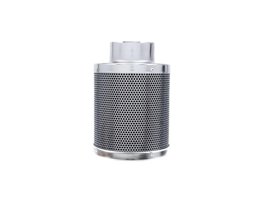 4 pulgadas filtro de carbono activado hidroponía filtro de carbono activado carbón interior de la planta de aire de escape filtro de aire de algodón