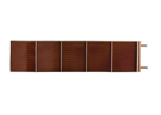 Diseño personalizado 7mm 5mm tubo de cobre de aleta bobinas de evaporador Vitrinas bobina de condensador