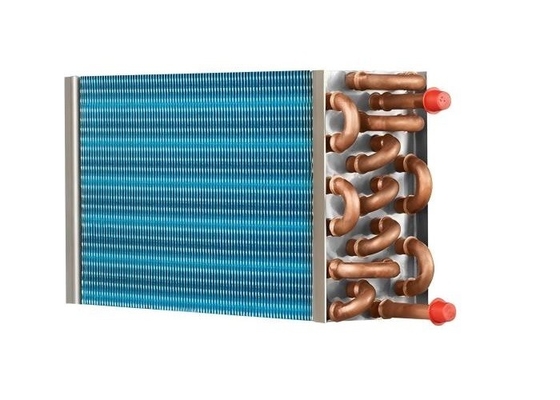 Componentes de congelador tubo de cobre evaporador bobina de refrigeración condensador intercambiador de calor para enfriamiento refrigeración Vitrina
