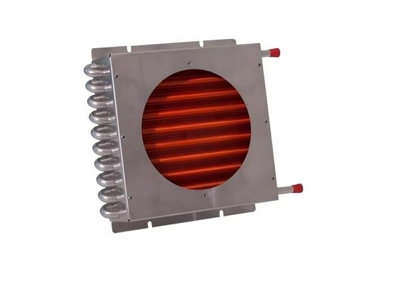 Fabrica OEM Tipo de aleta de enfriamiento bobina evaporador condensador intercambiador de calor para equipos de refrigeración