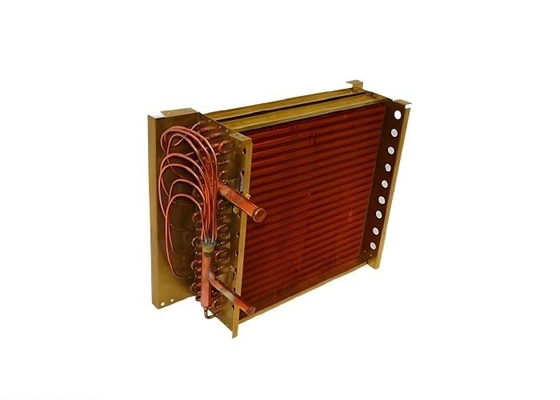 Unidad de condensación de congelador de evaporador de tubo de cobre bobina de evaporador de refrigeración con aletas de aluminio para uso comercial