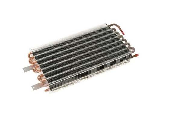 Radiador calefacción y refrigeración ventilador bobina evaporador tubo de cobre aletas de aluminio para refrigeración aire acondicionado