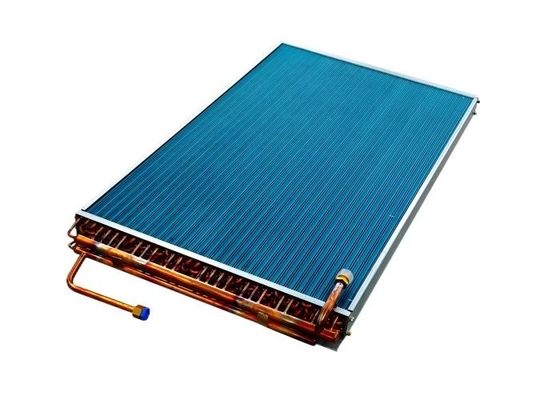 Contenedor de tubos de cobre de forma diferente de aluminio de aleta para intercambiadores de calor, condensadores y evaporadores para aire acondicionado comercial