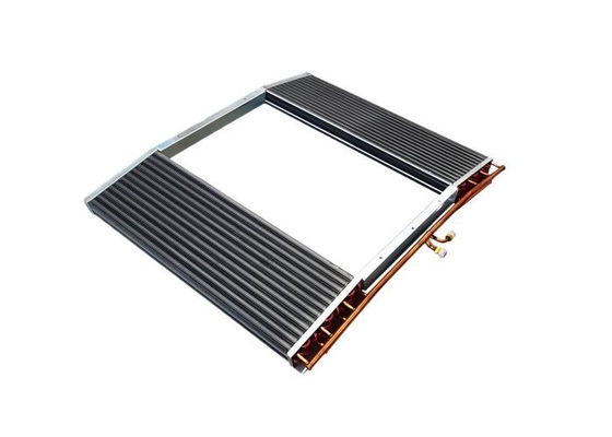 Tubo de cobre Copper Aluminium Fin Chiller HVAC AHU Intercambiador de calor calefacción y refrigeración Condensador bobina Evaporador bobina