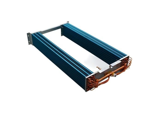 Tubo de cobre Copper Aluminium Fin Chiller HVAC AHU Intercambiador de calor calefacción y refrigeración Condensador bobina Evaporador bobina