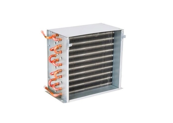 Aire acondicionado intercambiador de calor tubo de cobre y aleta de aluminio condensador de evaporación evaporador bobina de aire