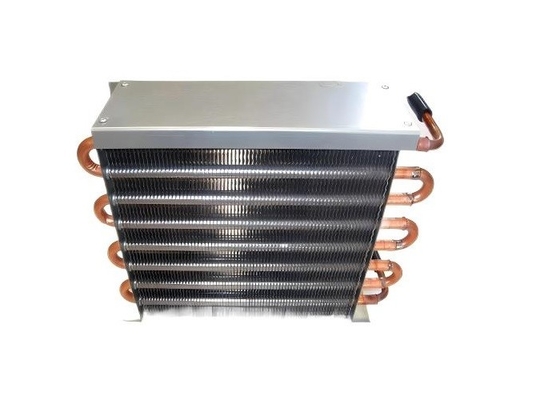 Contenedor de tubos de cobre de forma diferente de aluminio de aleta para intercambiadores de calor, condensadores y evaporadores para aire acondicionado comercial
