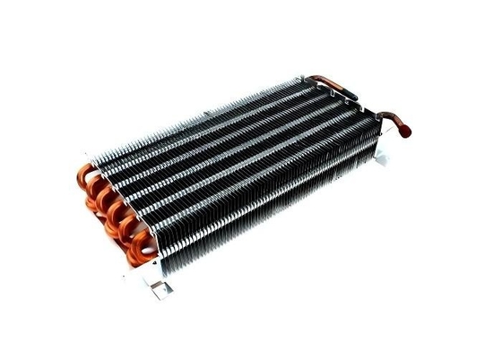 Tubo de cobre Aluminio de aleta Intercambiador de calor Evaporador de todas las formas Condensador de aire acondicionado Intercambiador de calor bobinas