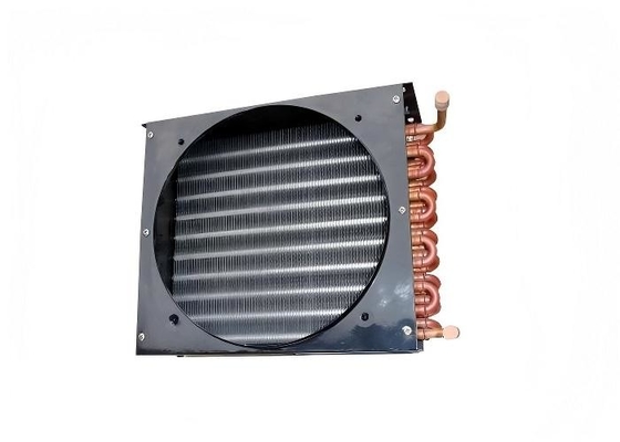 Contenedor de tubos de cobre de forma diferente de aluminio de aleta para intercambiadores de calor, condensadores y evaporadores para aire acondicionado comercial
