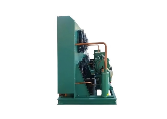 Fábrica 3hp 5hp 6hp 10hp Alemania Unidad de condensación de compresores refrigerados por aire para refrigeración del sistema de refrigeración