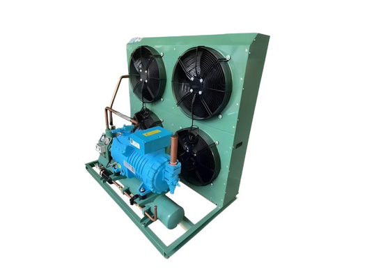 10HP 4TES-9Y Unidad de condensación de pistón para frío Proyecto Unidad de condensación recíproca para habitación fría Unidad de condensación refrigerada por aire