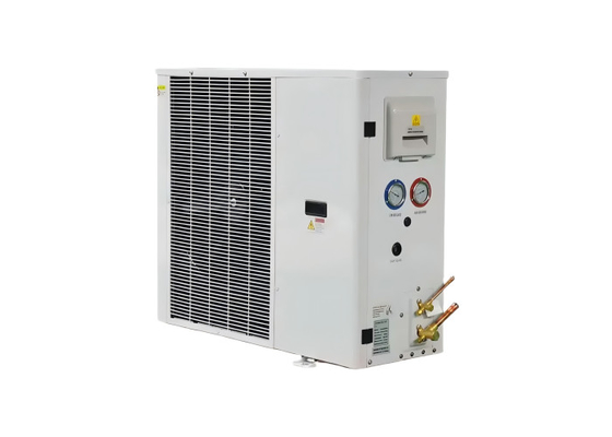 Unidad de condensación de 5 HP Sistema de refrigeración de la sala de frío almacenamiento de frío Unidad de condensación de compresión de refrigeración