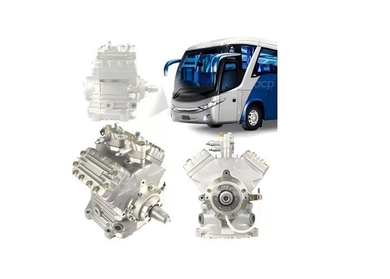 BOCK FK40/655K BUS AC COMPRESSOR con descargador para especificación de fábrica