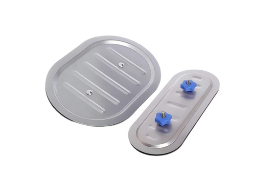 Sistema de ventilación Precio de fábrica Puertas de acceso curvas para conductos de aire