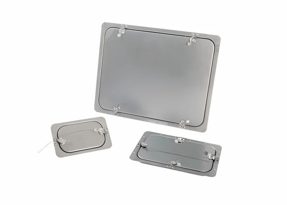 Panel de acceso de acero galvanizado de lana de fibra de vidrio de 25 mm