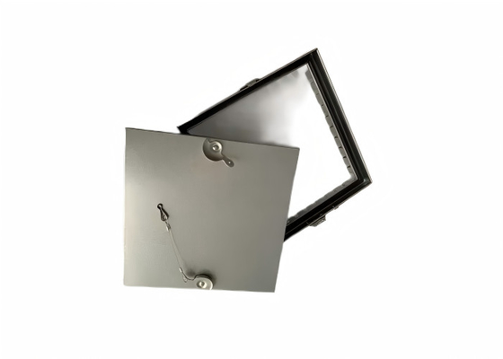 Puerta de acceso de conducto de acero recubrido de zinc curva extraíble para inspección