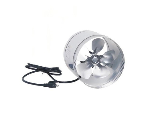 Ventilación en línea ventilador de escape 6 &quot;/150 mm hoja metálica 25W extractor de conducto de ventilación en