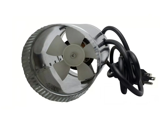 220V 120V AC 4 pulgadas de ventilador de conducto de refuerzo en línea ventilador de escape para sótano hidropónico